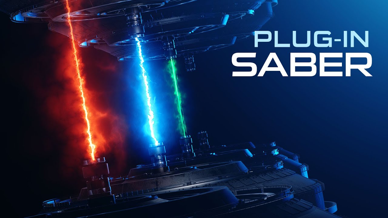 After Effects プラグイン Saber 公式画像（Video Copilot・無料）
