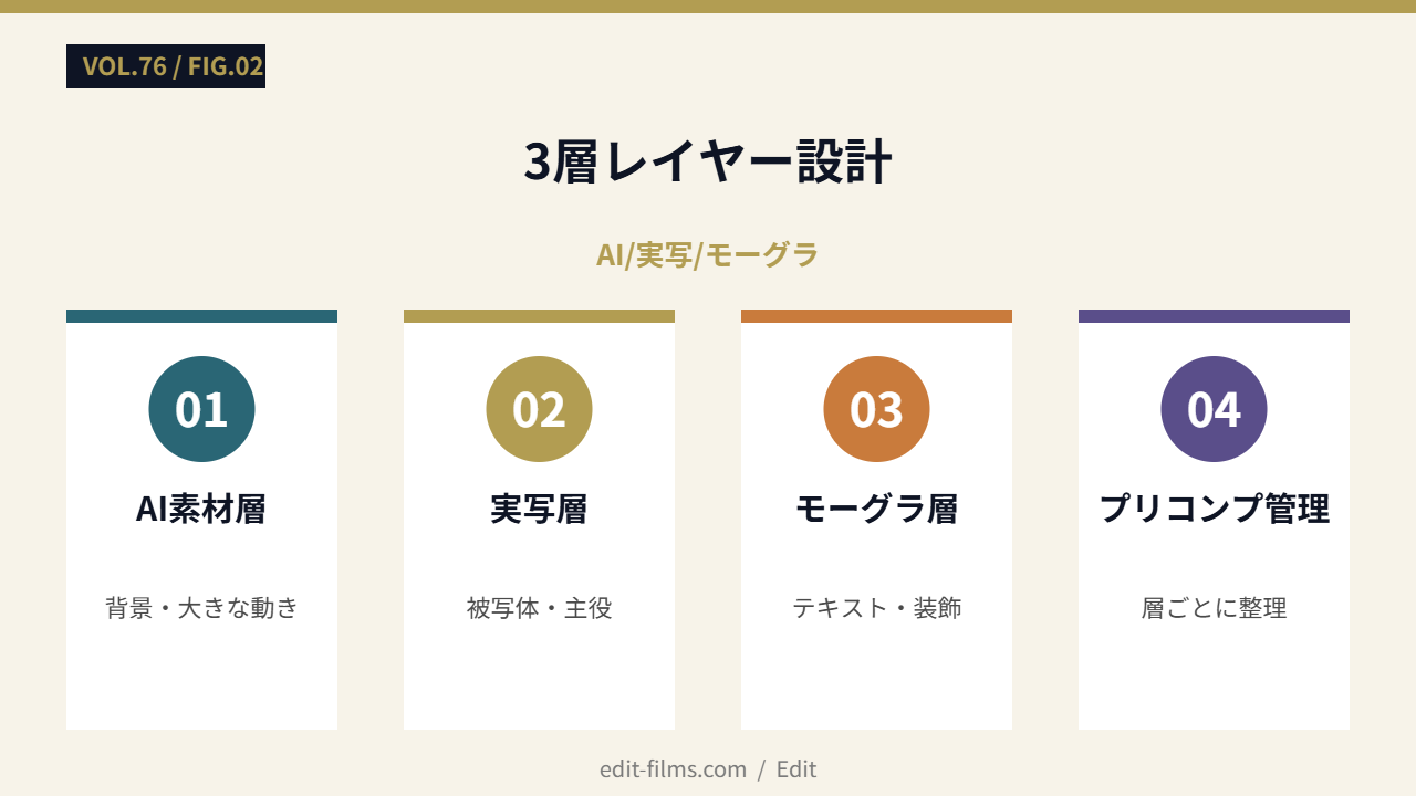 3層レイヤー設計