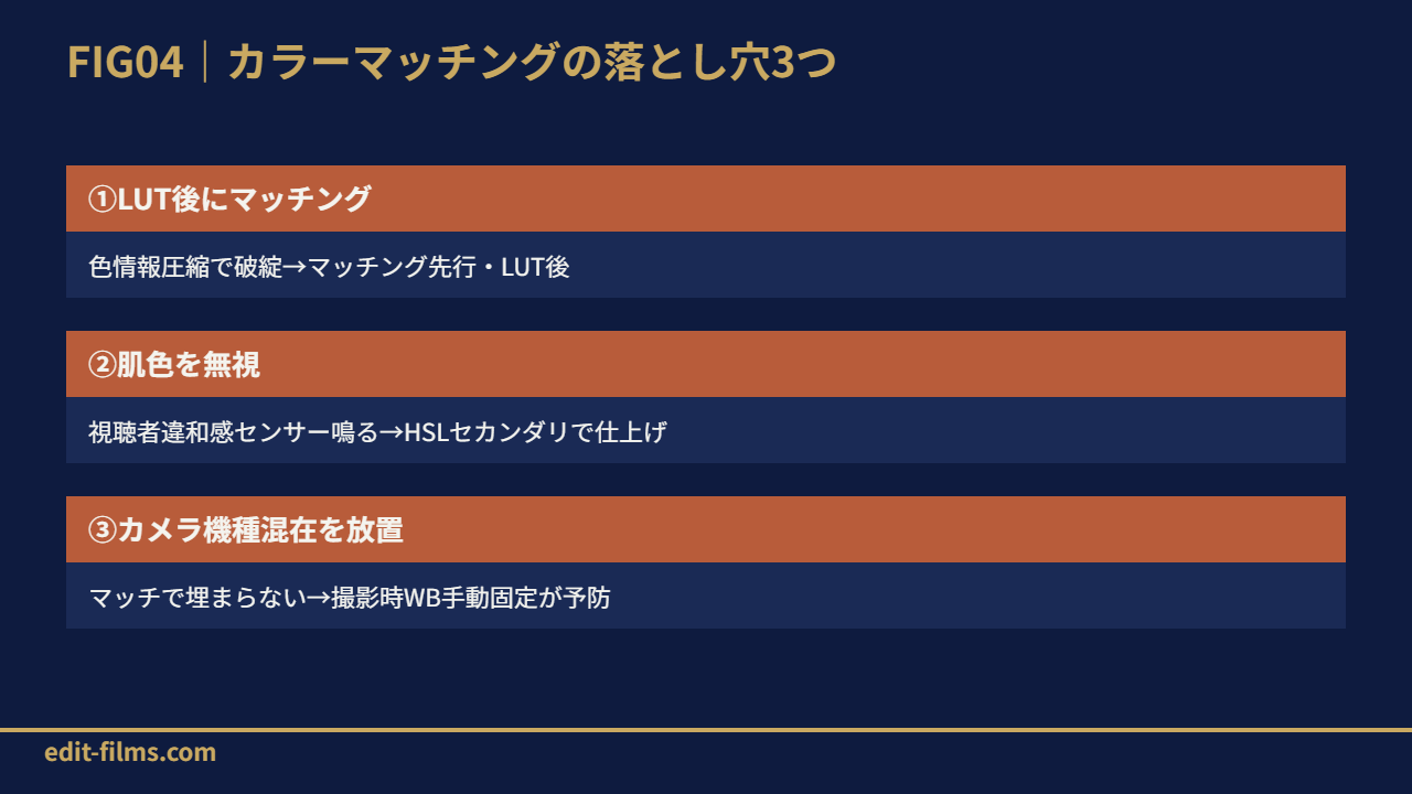 FIG04 カラーマッチング落とし穴3つ