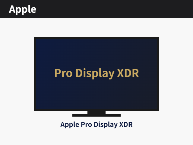 Apple Pro Display XDR