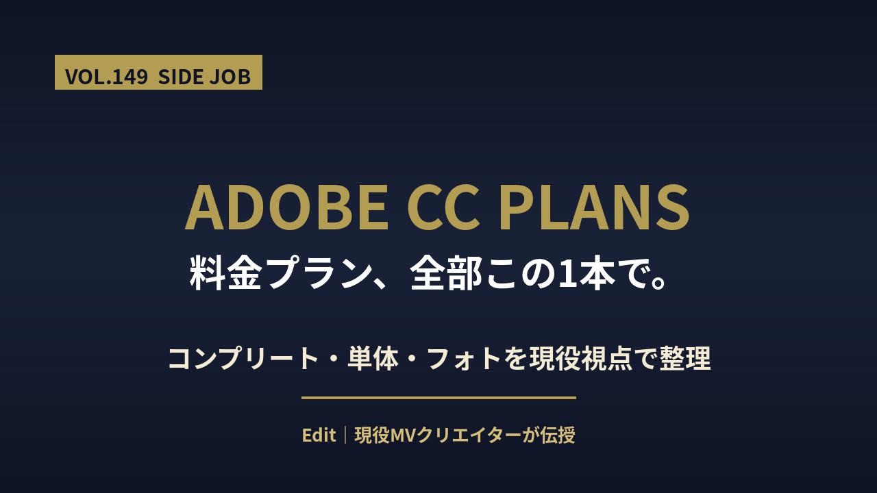 adobe cc ryokin plan featured